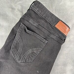 Hollister Black Skinny Jeans Womens Casual Everyday Denim Pants‎ 9R 29x30
